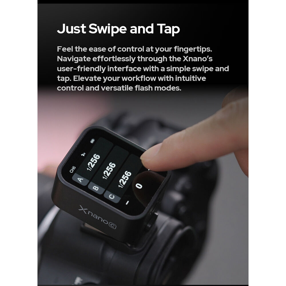 Godox X3-F Xnano F Touchscreen TTL bežični okidač za Fuji - 10